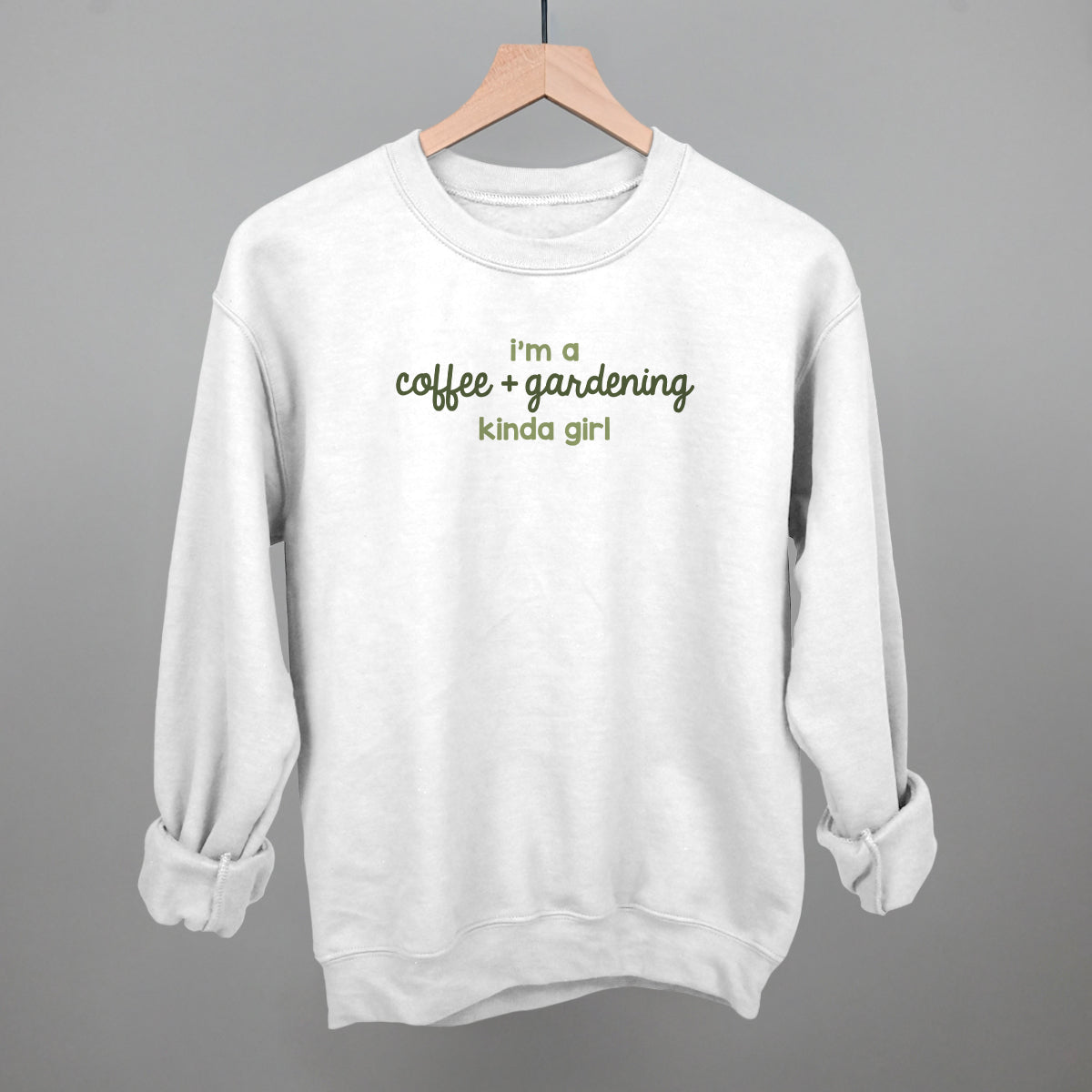 I'm A Coffee + Gardening Kinda Girl Ivy + Cloth