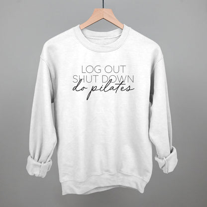 Log Out Shut Down Do Pilates Ivy + Cloth