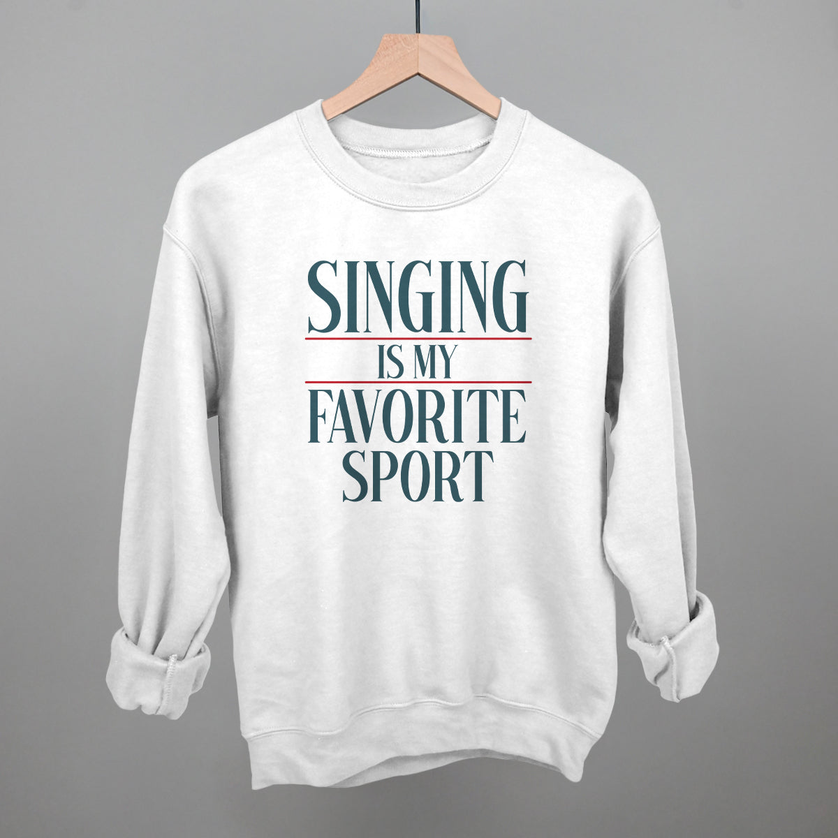 Singing Is My Favorite Sport Ivy + Cloth