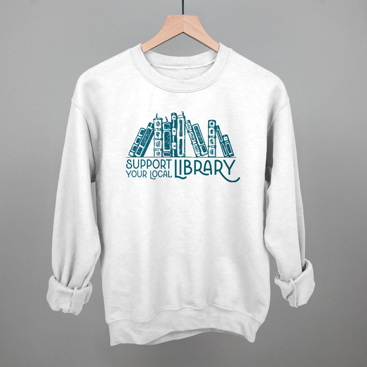 Support Your Local Library Ivy + Cloth