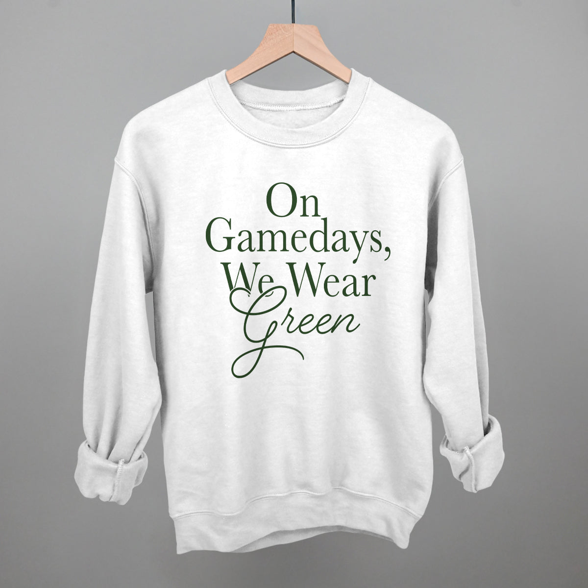 On Gamedays, We Wear Green Ivy + Cloth