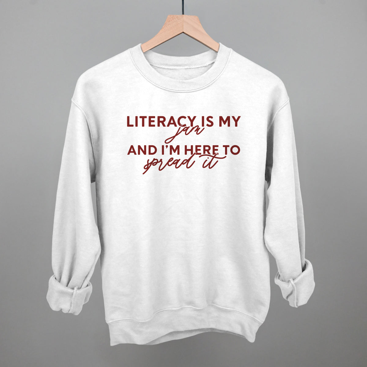 Literacy Is My Jam And I'm Here To Spread It Ivy + Cloth