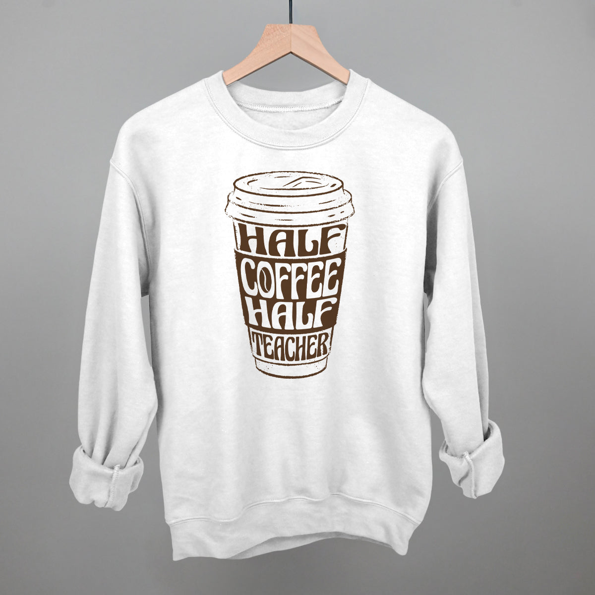 Half Coffee Half Teacher Ivy + Cloth