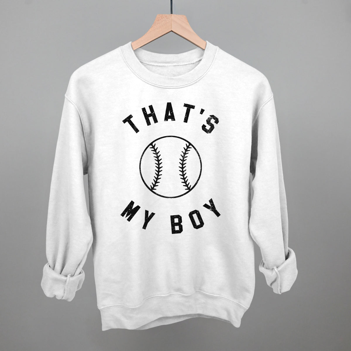 That's My Boy Baseball (Black} Ivy + Cloth