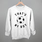 That's My Boy Soccer Ivy + Cloth