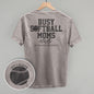 Busy Softball Moms Club (Back Print) Ivy + Cloth