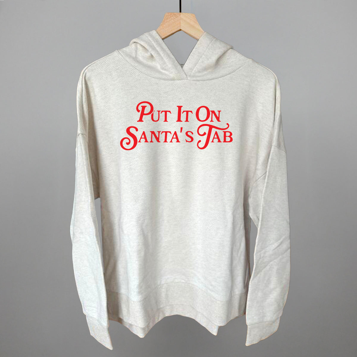 Put It On Santa's Tab (Red) Ivy + Cloth