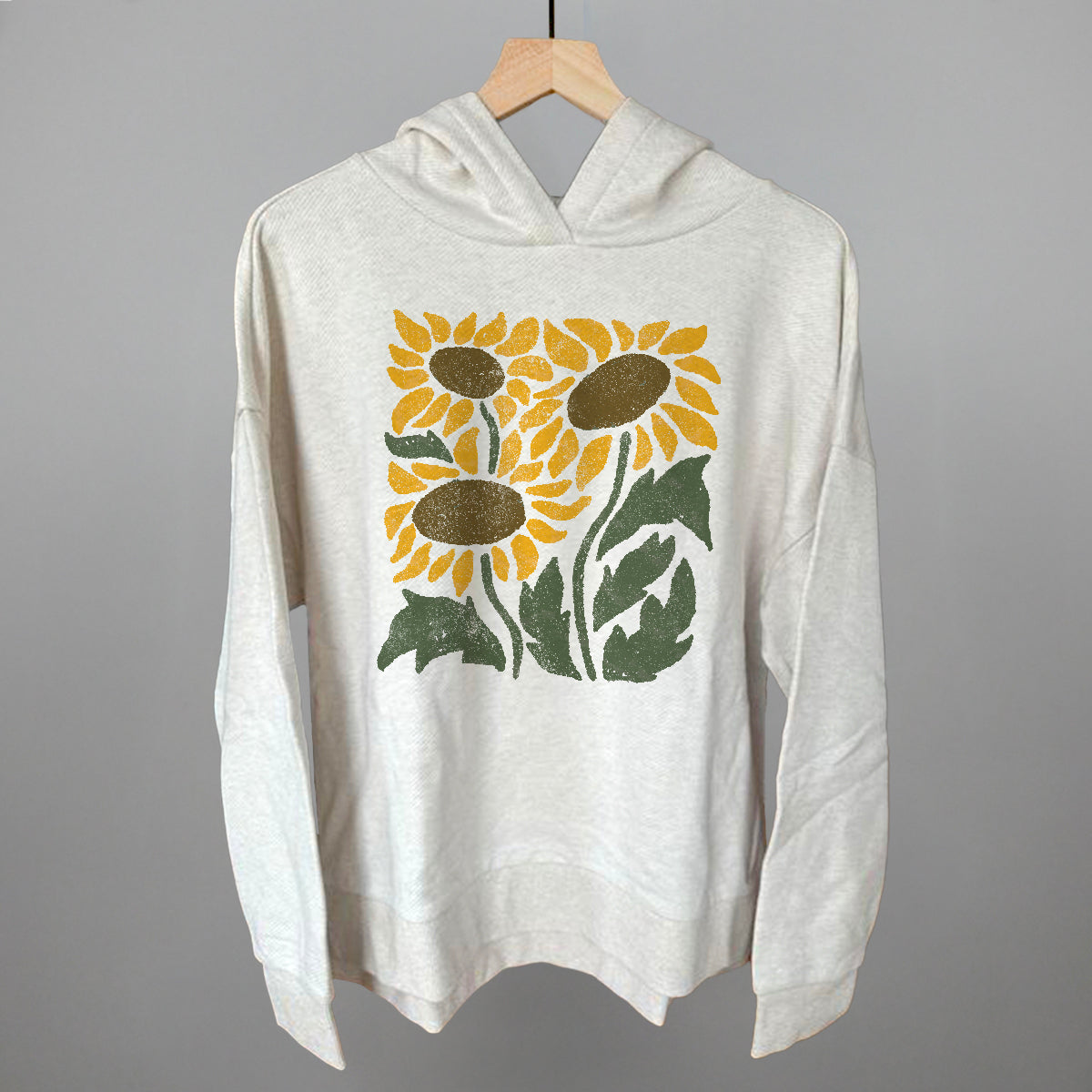 Abstract Sunflowers Ivy + Cloth