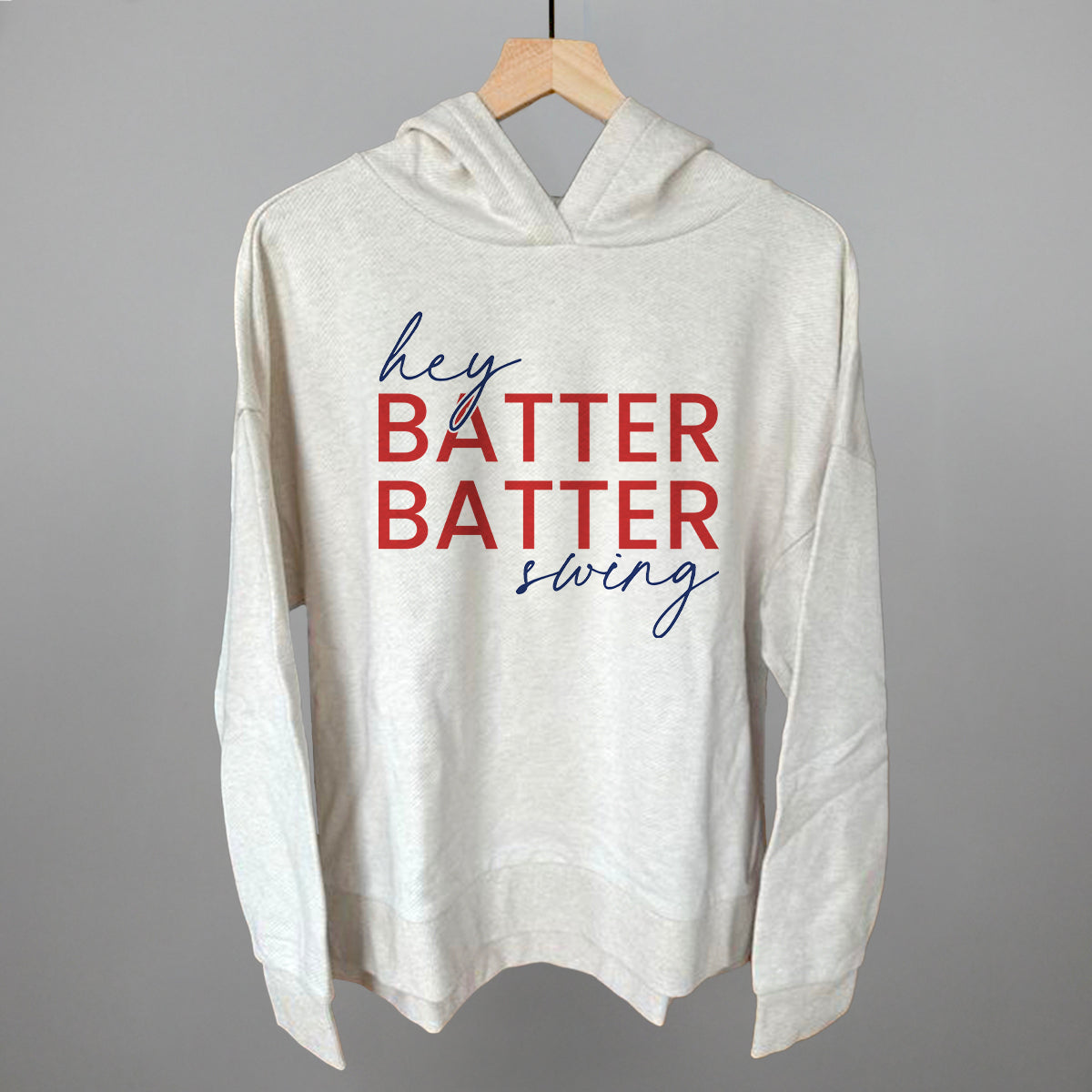 Hey Batter Batter Swing (Red + Navy) Ivy + Cloth