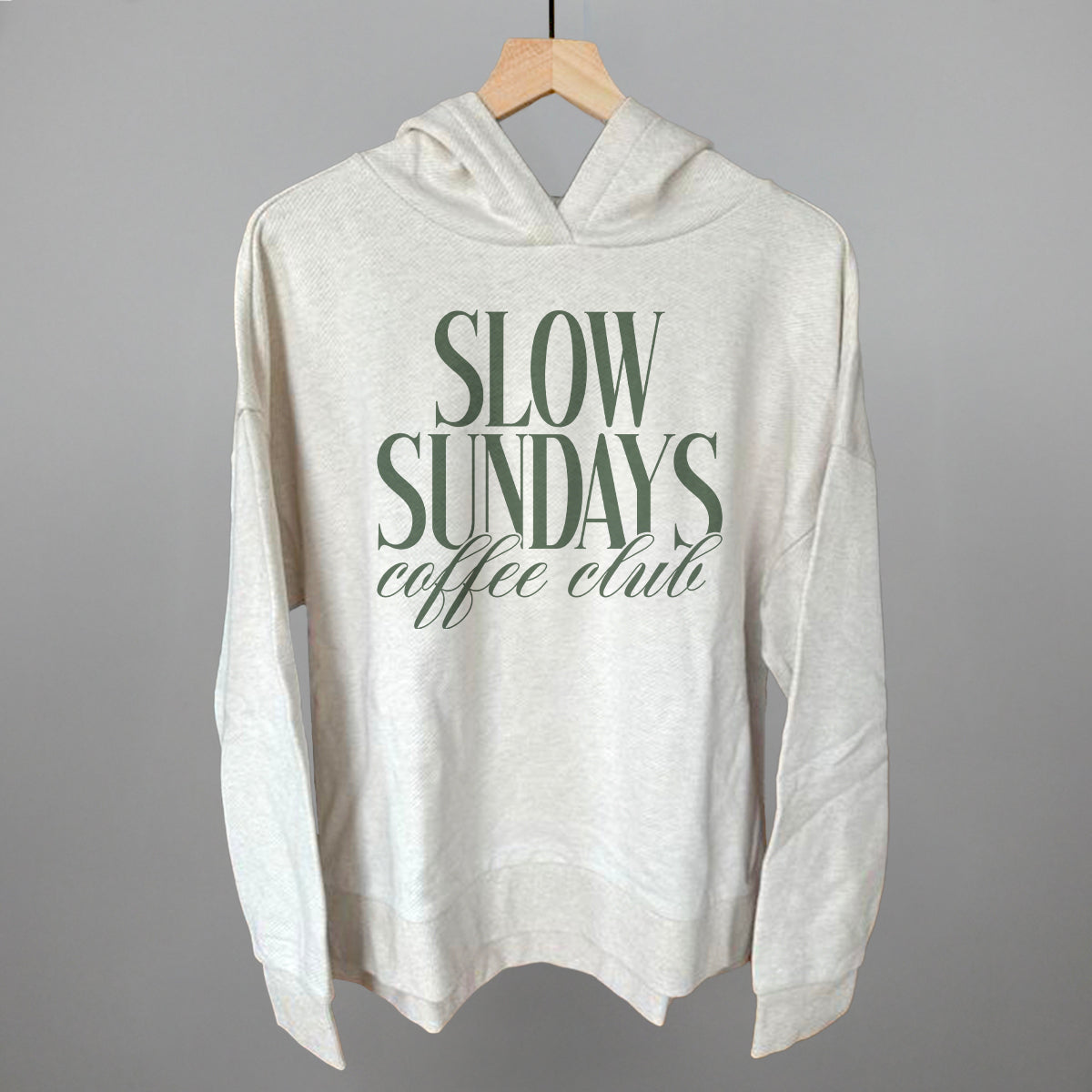 Slow Sundays Coffee Club (Green) Ivy + Cloth