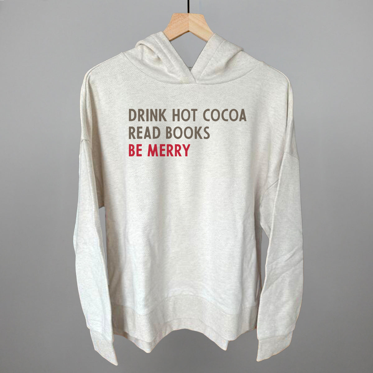 Drink Hot Cocoa Read Books Be Merry Ivy + Cloth