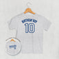 Birthday Boy Varsity #10 (Kids Back Print) Ivy + Cloth