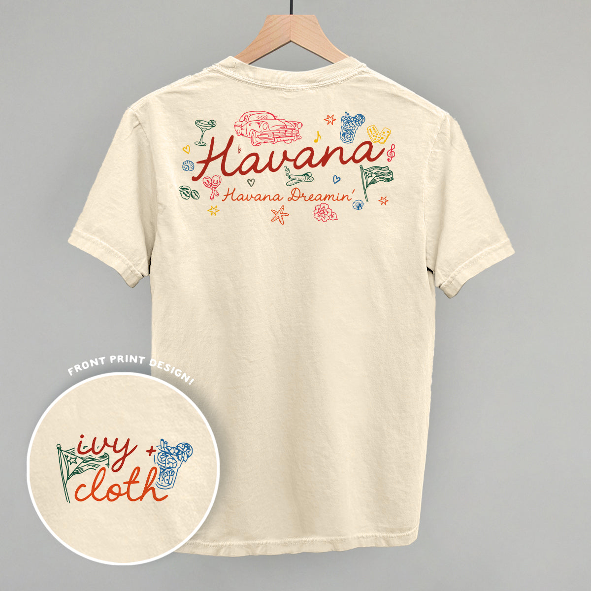 Havana Doodles (Back Print) Ivy + Cloth