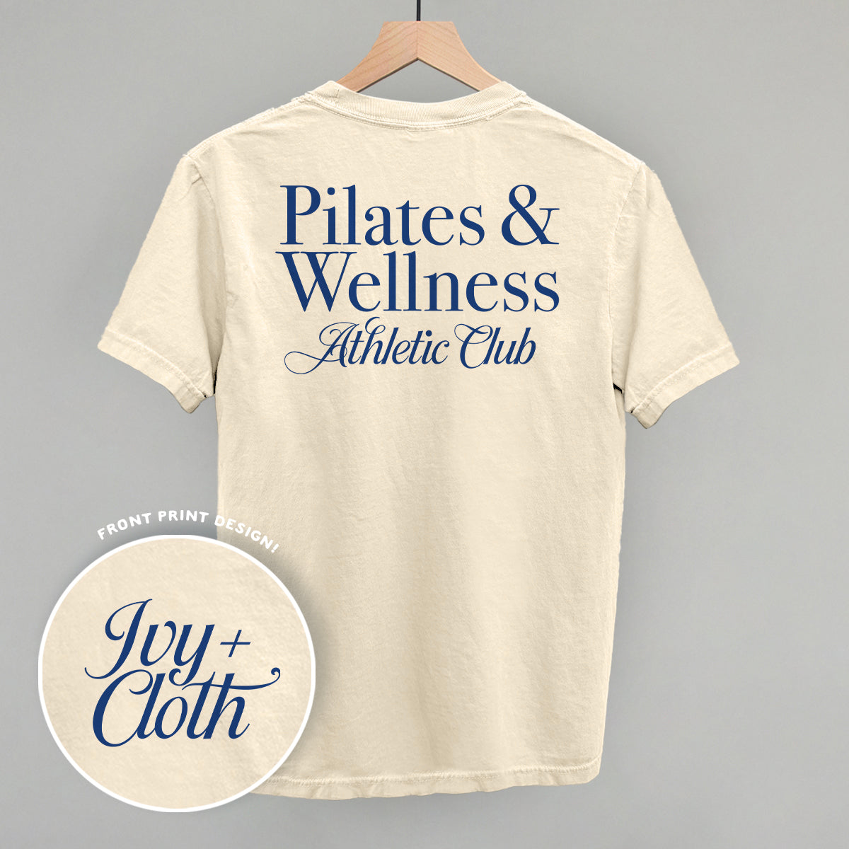 Pilates & Wellness Athletic Club (Back Print) Ivy + Cloth