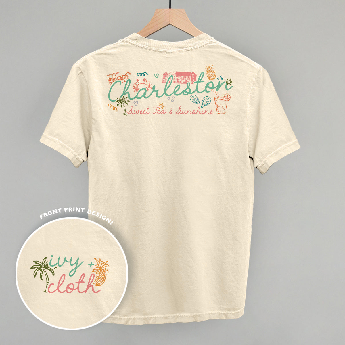 Charleston Doodles (Back Print) Ivy + Cloth