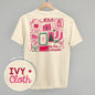 Jesus Is The Reason Pink Doodles (Back Print) Ivy + Cloth