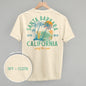 Santa Barbara, CA Surf The Sun (Back Print) Ivy + Cloth