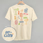 Cheers Cocktail Doodles (Back Print) Ivy + Cloth