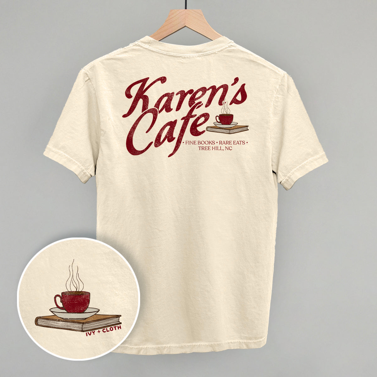 Karen's Cafe (Back Print) Ivy + Cloth
