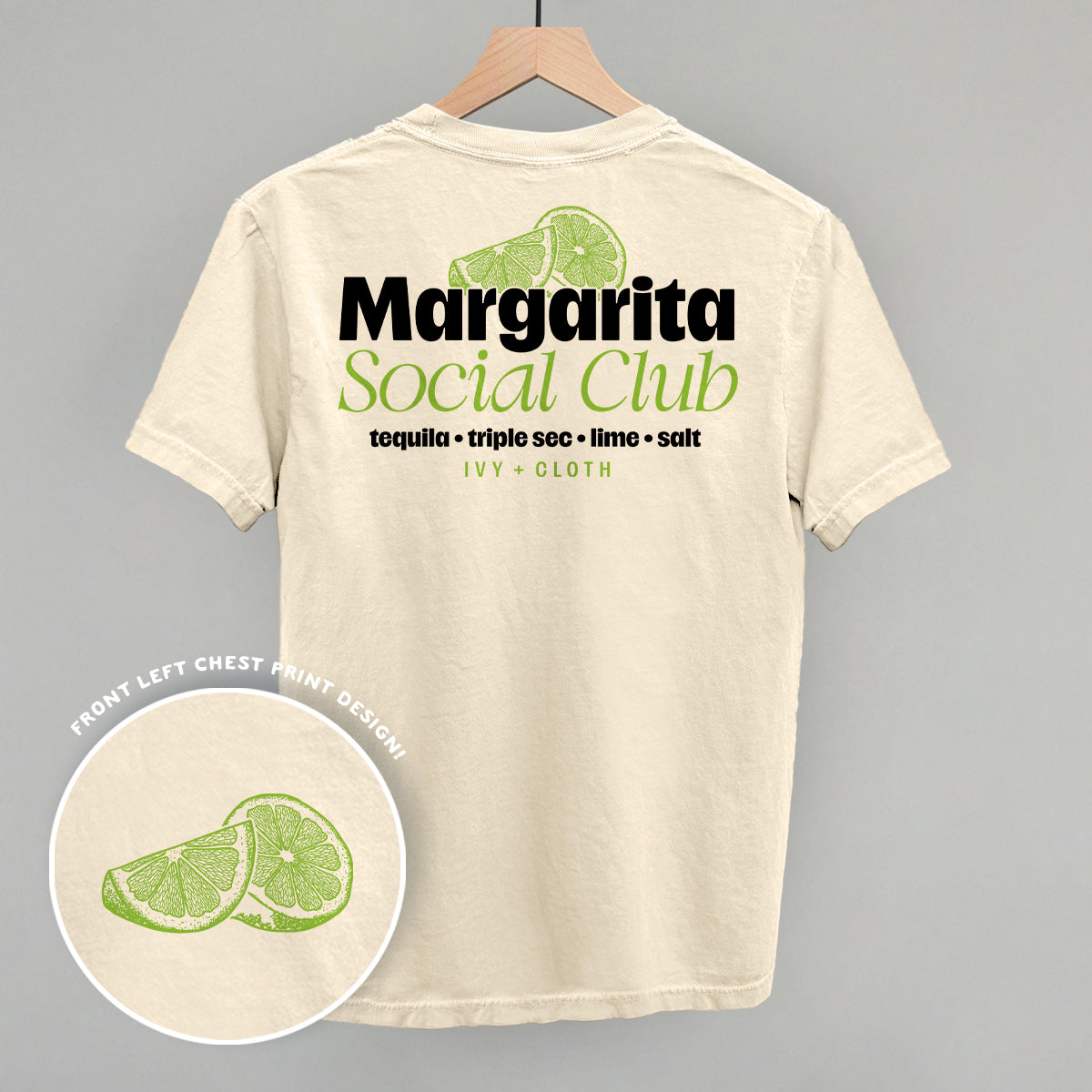 Margarita Social Club (Back Print) Ivy + Cloth