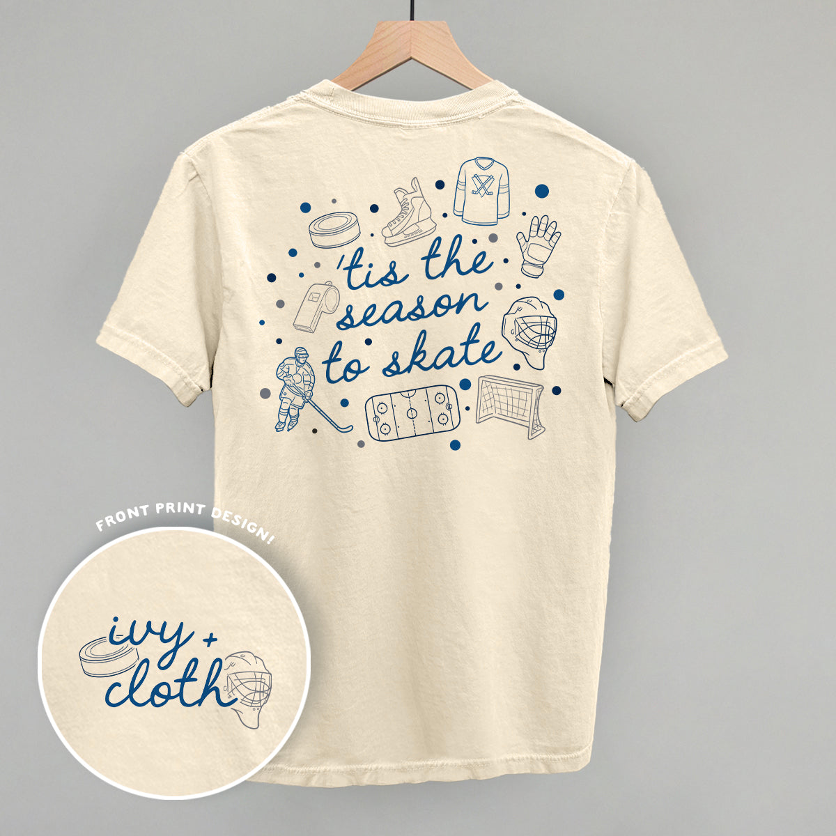 Tis The Season To Skate (Back Print) Ivy + Cloth
