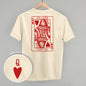 Queen Of Hearts (Back Print) Ivy + Cloth