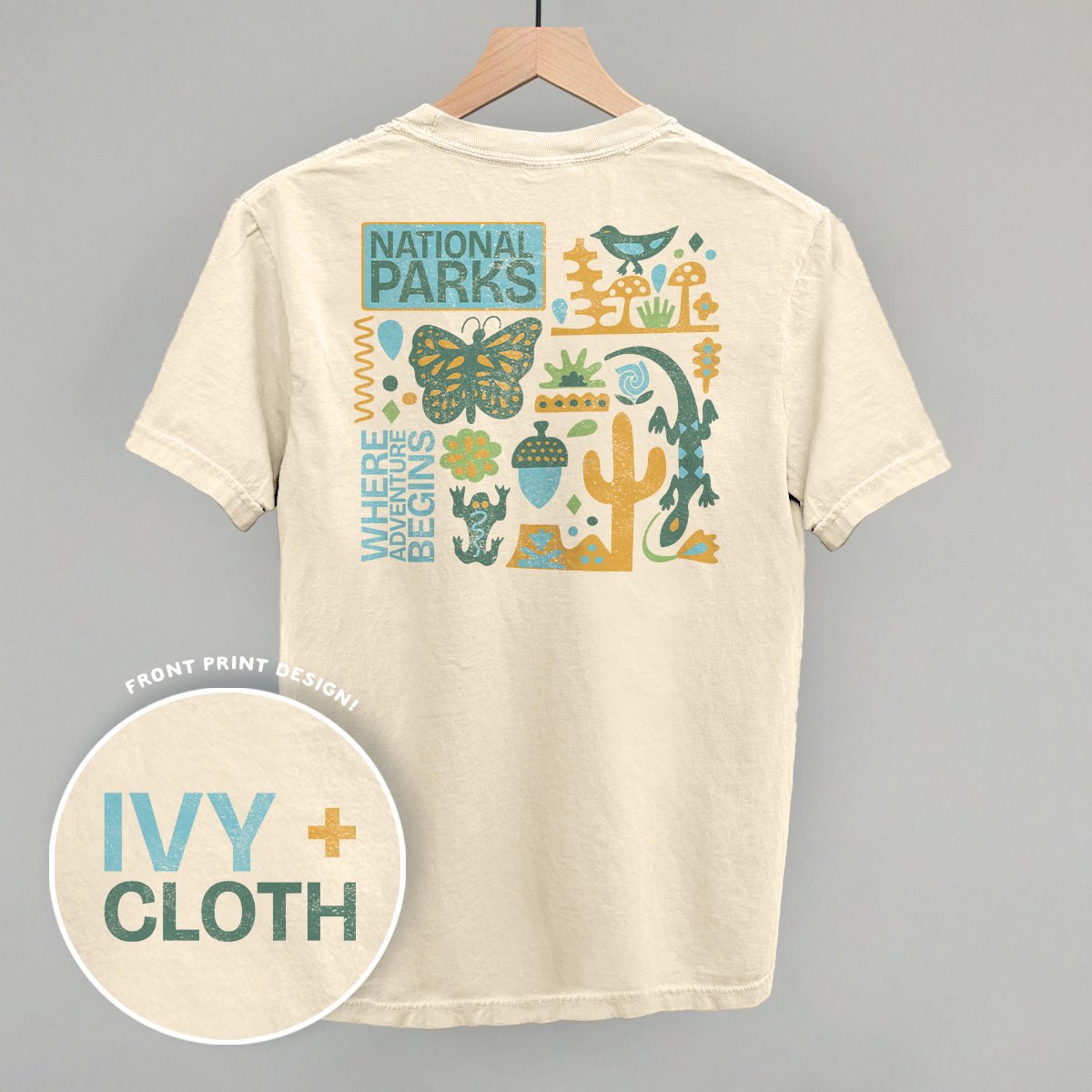 National Parks Doodles (Back Print) Ivy + Cloth