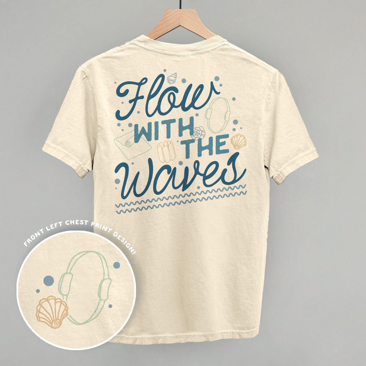Flow With The Waves (Back Print) Ivy + Cloth