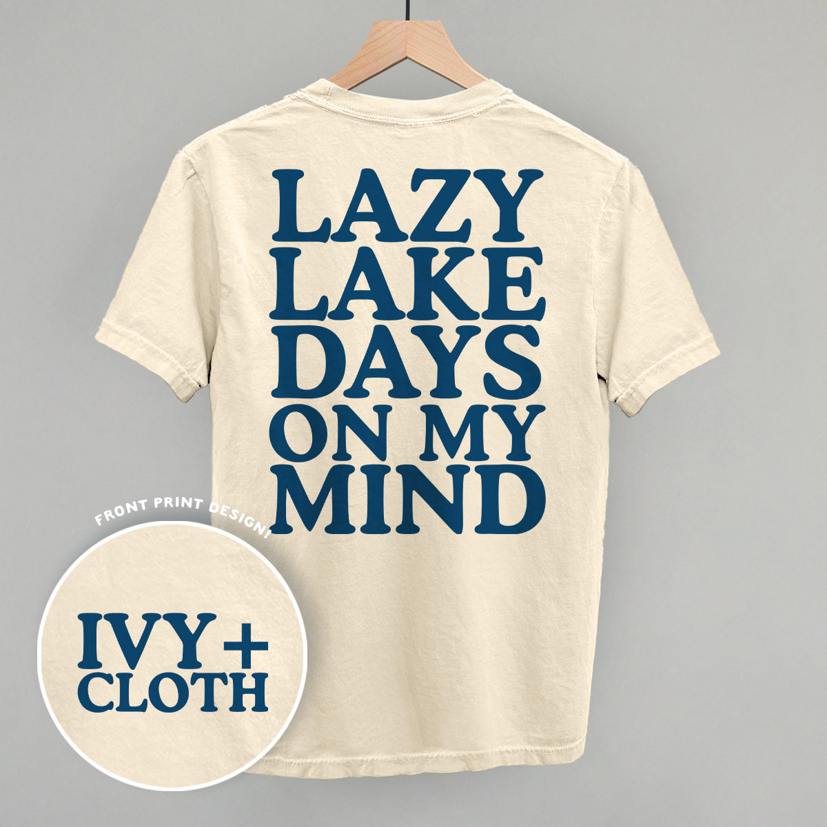Lazy Lake Days (Back Print) Ivy + Cloth