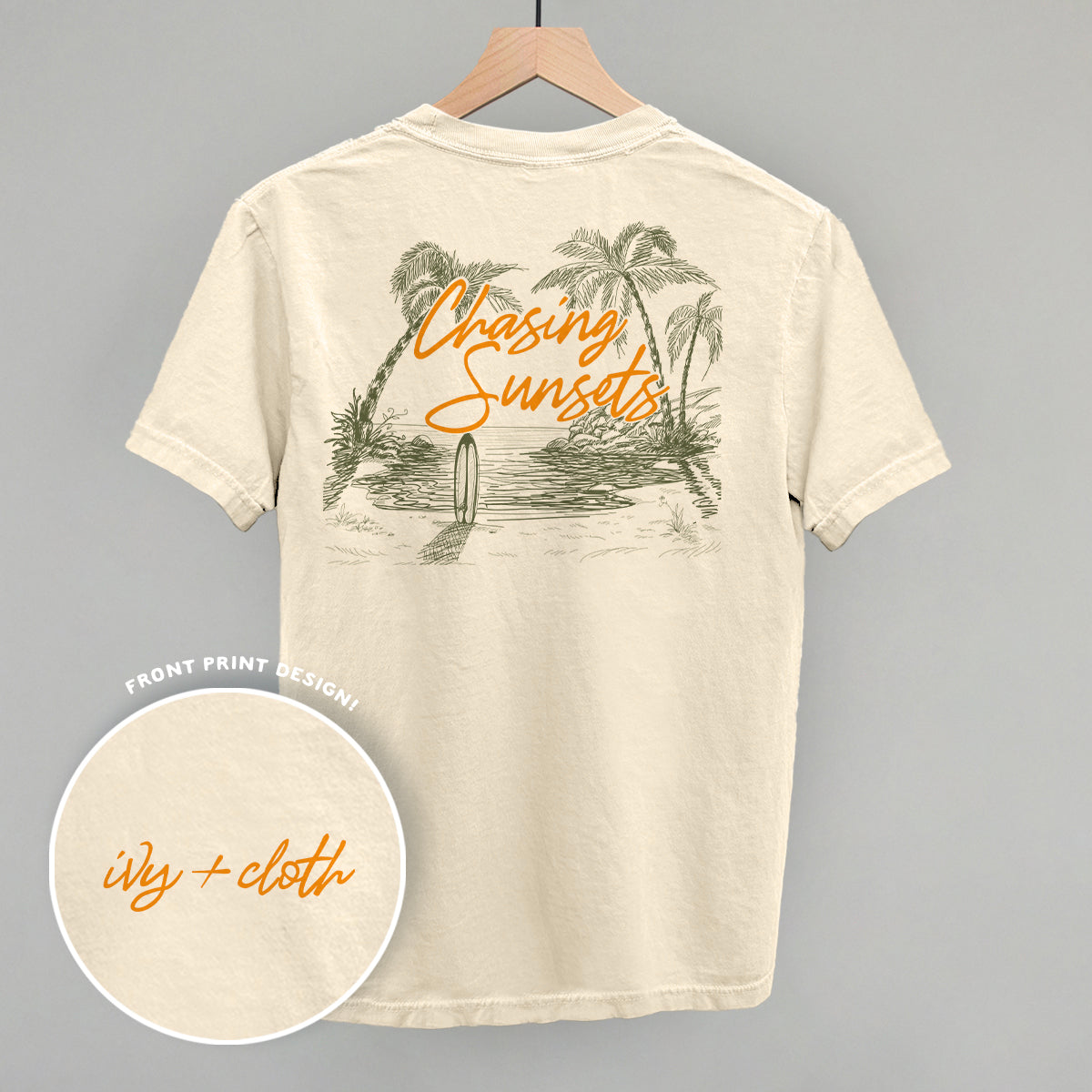 Chasing Sunsets (Back Print) Ivy + Cloth