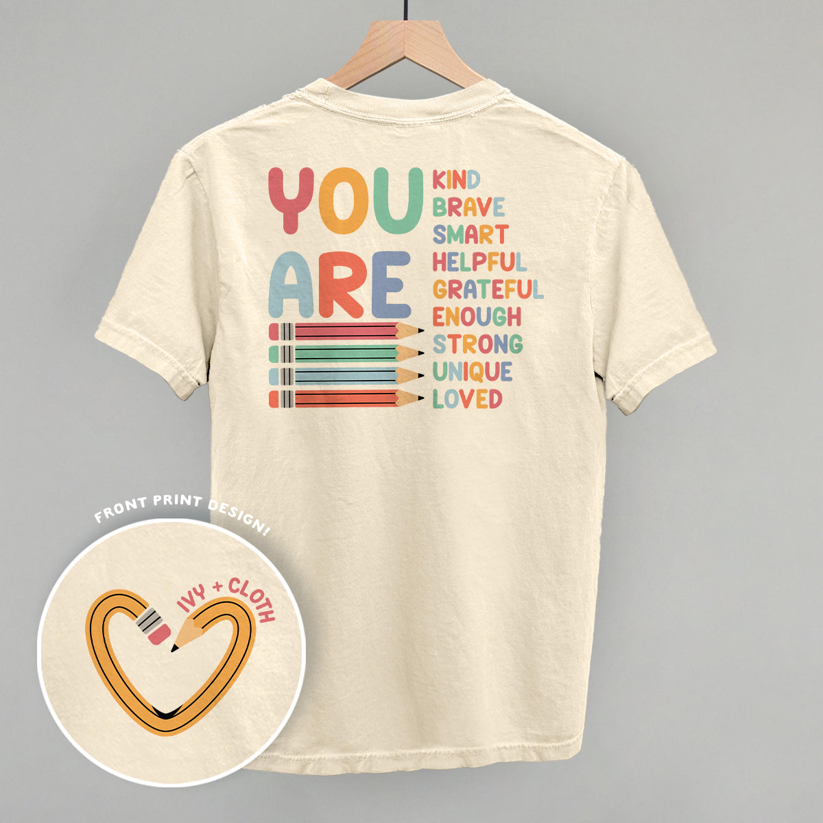 You Are (Teacher Affirmations) (Back Print) Ivy + Cloth