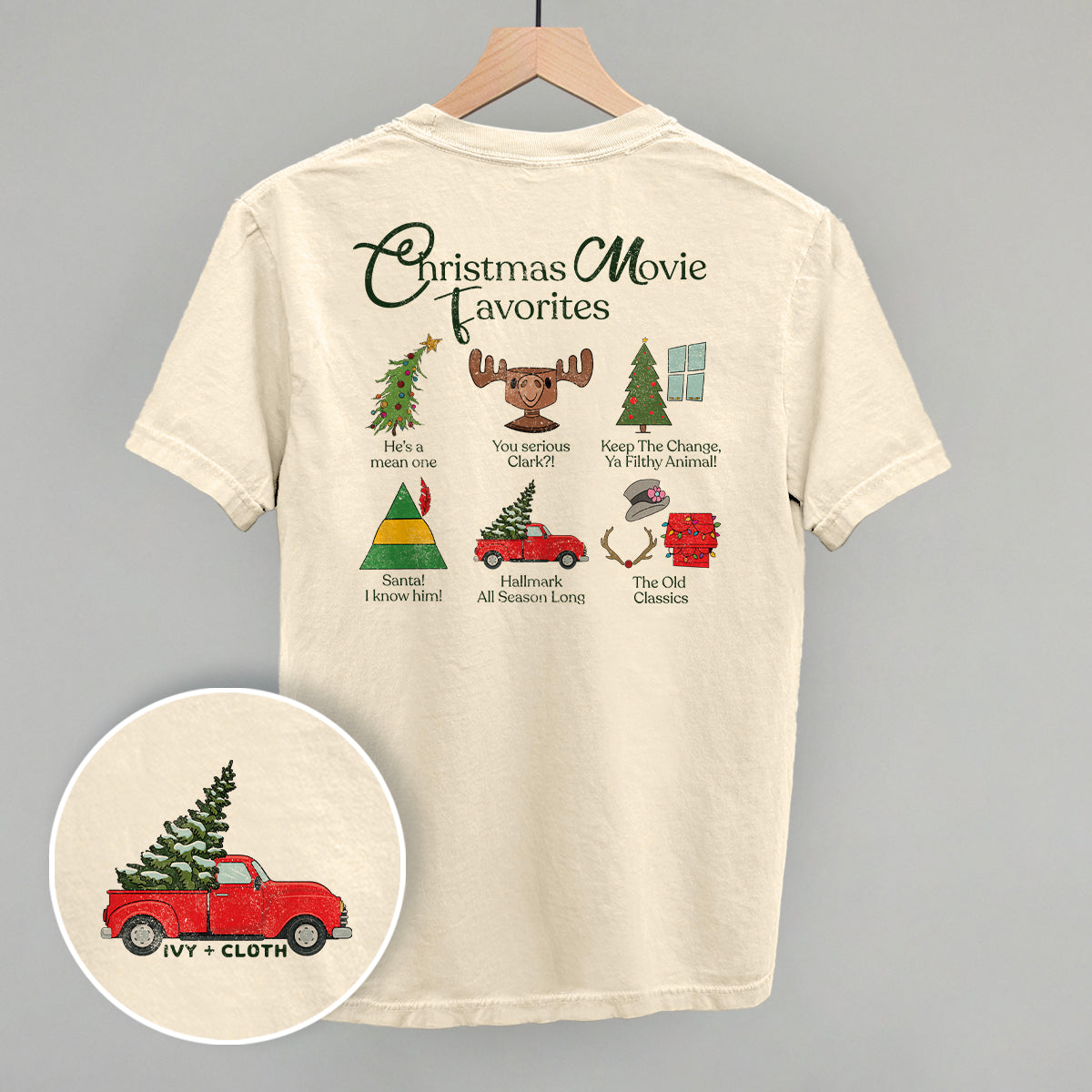 Christmas Movie Favorites (Back Print) Ivy + Cloth