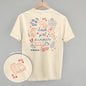 Book Girl Summer Colorful (Back Print) Ivy + Cloth