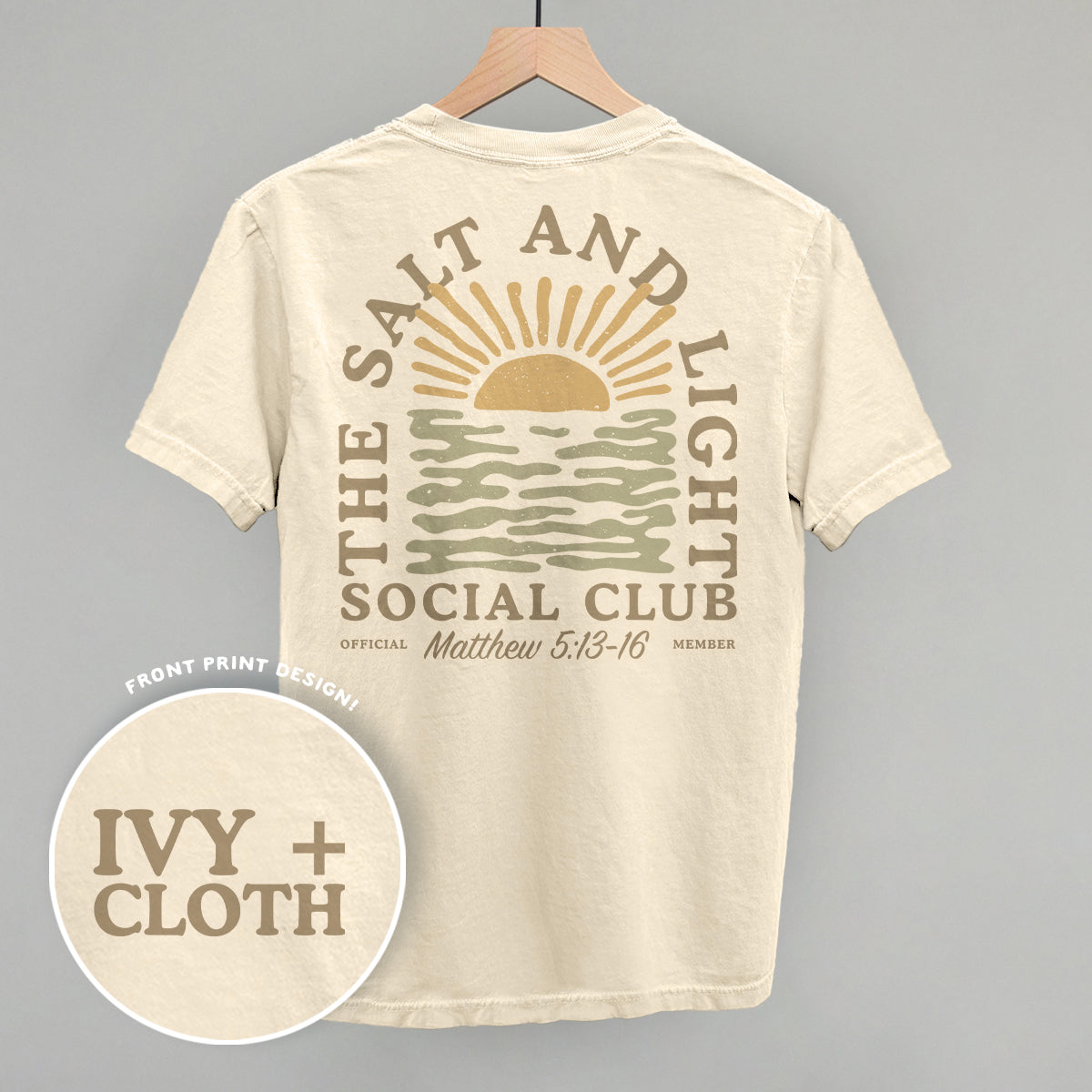 The Salt And Light Social Club (Back Print) Ivy + Cloth