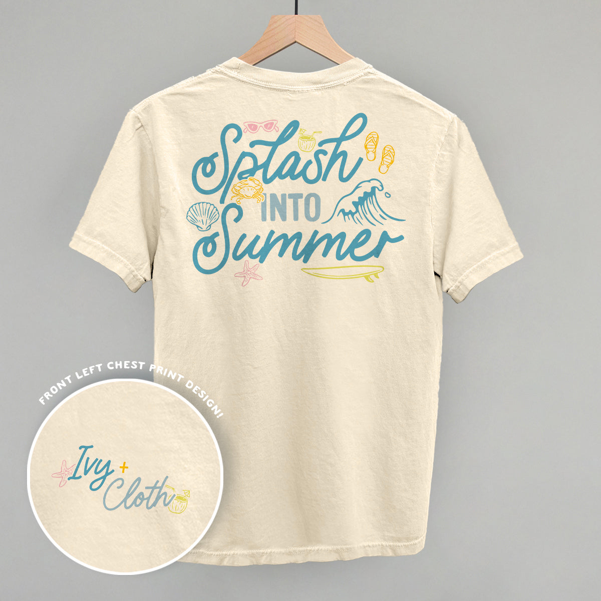 Splash Into Summer (Back Print) Ivy + Cloth