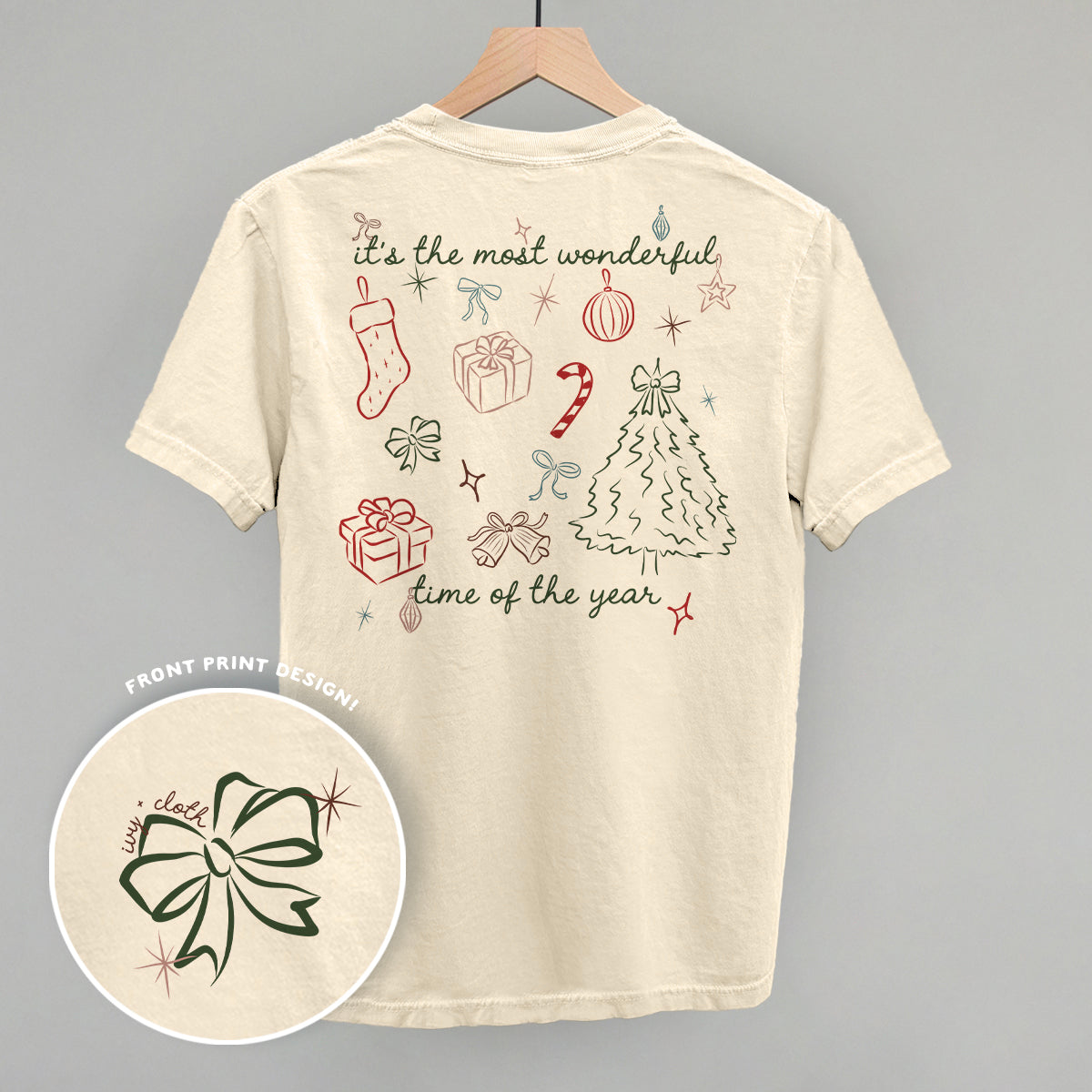 Wonderful Time Doodles (Back Print) Ivy + Cloth