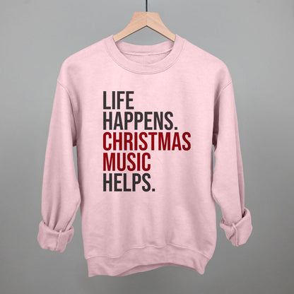 Life Happens Christmas Music Helps Ivy + Cloth
