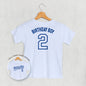 Birthday Boy Varsity #2 (Kids Back Print) Ivy + Cloth
