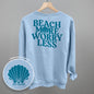 Beach More Worry Less (Back Print) Ivy + Cloth