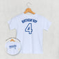 Birthday Boy Varsity #4 (Kids Back Print) Ivy + Cloth