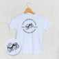 Just A Kid Who Loves Monster Trucks (Kids Back Print) Ivy + Cloth