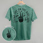 Living Life On The Sidelines Soccer (Back Print) Ivy + Cloth