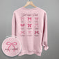 God Says I Am (Pink Bows) (Back Print) Ivy + Cloth