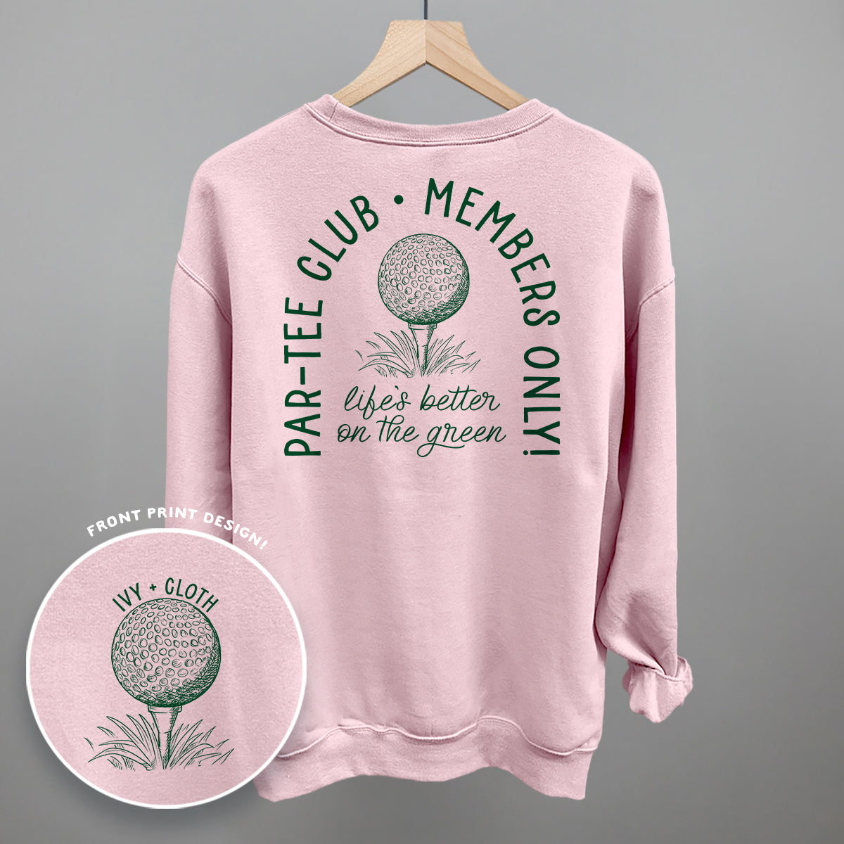 Par-Tee Club (Back Print) Ivy + Cloth