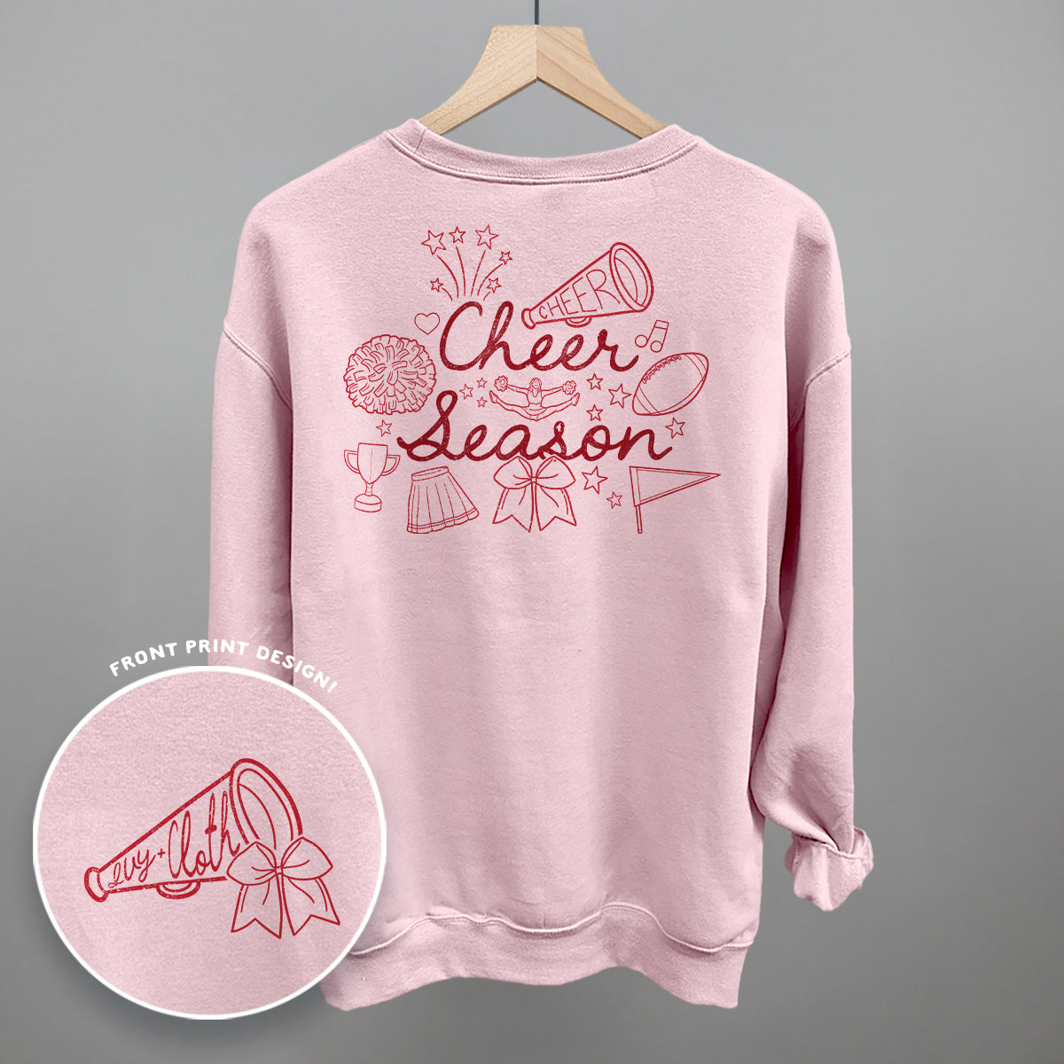 Cheer Season Doodles (Back Print) Ivy + Cloth
