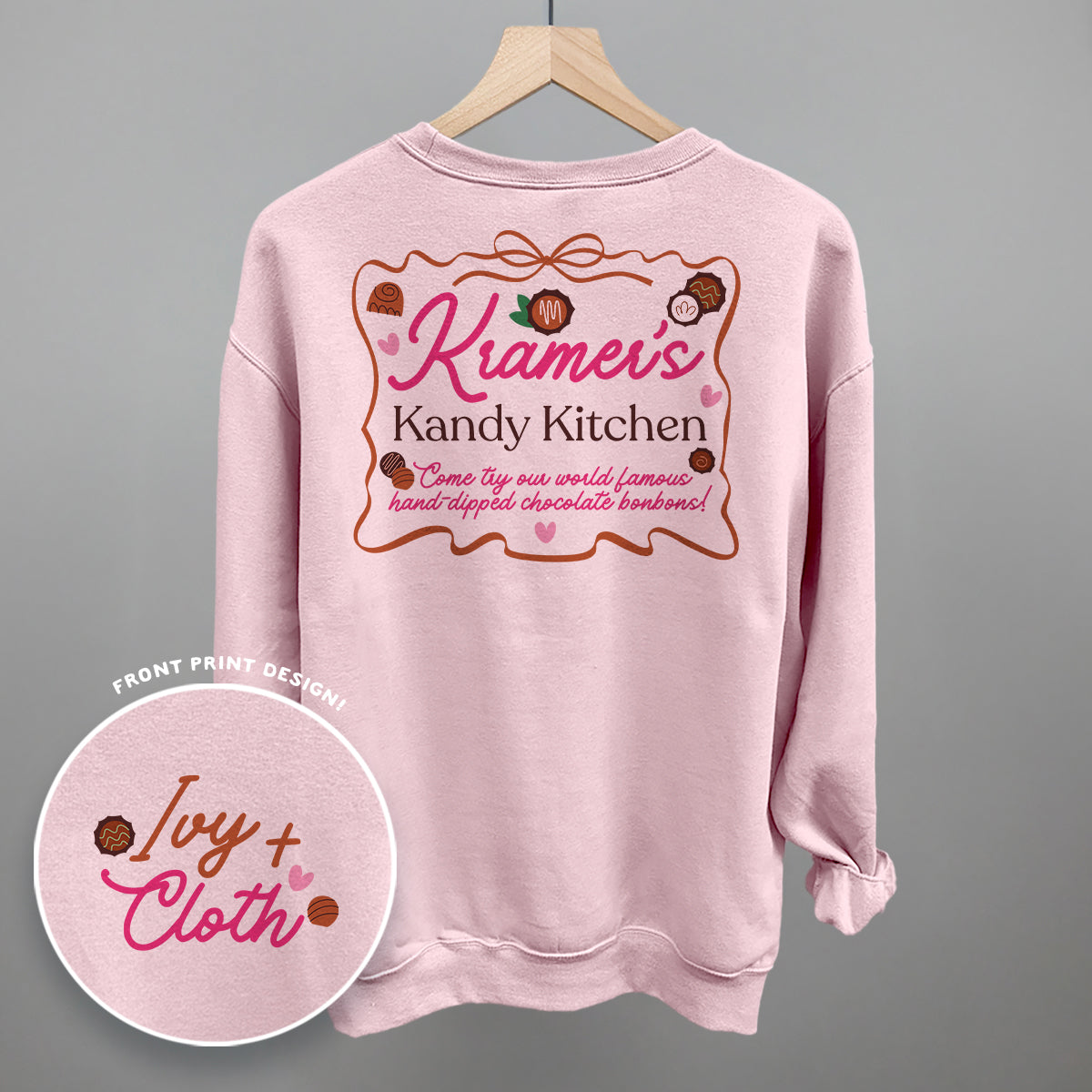 Kramer's Kandy Kitchen (Back Print) Ivy + Cloth