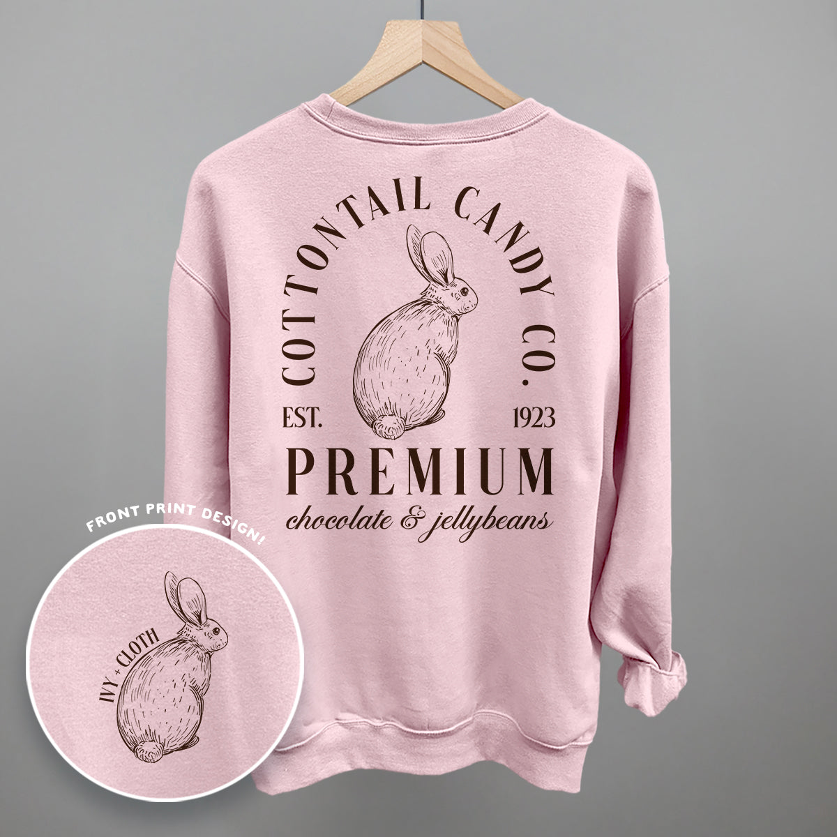 Cottontail Candy Co. (Back Print) Ivy + Cloth