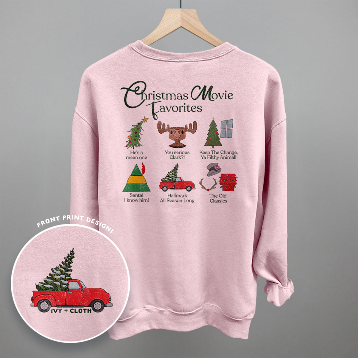 Christmas Movie Favorites (Back Print) Ivy + Cloth