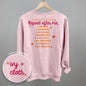 Say Your Affirmations (Back Print) Ivy + Cloth