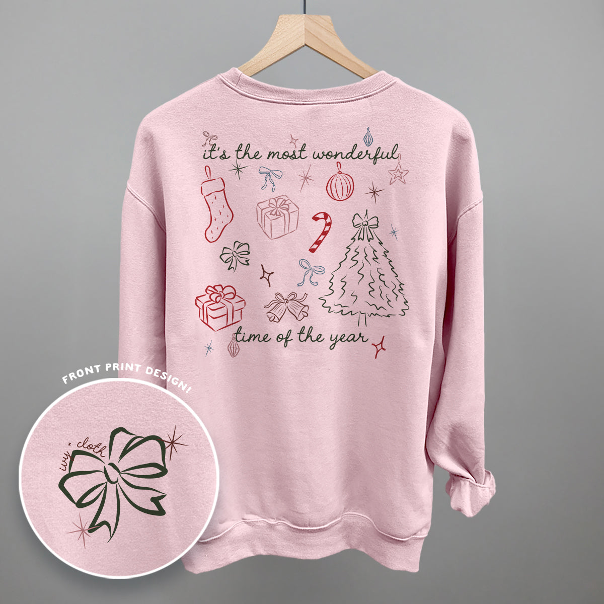 Wonderful Time Doodles (Back Print) Ivy + Cloth